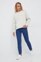 Calvin Klein Jeans bluza J20J218049.PPYY beżowy