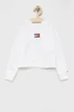 λευκό Tommy Hilfiger - Παιδική βαμβακερή μπλούζα Για κορίτσια