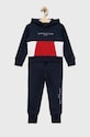 Tommy Hilfiger trening de bumbac pentru copii bumbac bleumarin KG0KG06358.PPYY