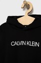 Dziewczynka Calvin Klein Jeans Bluza bawełniana dziecięca IG0IG01323.PPYY IG0IG01323.PPYY czarny