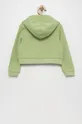 Παιδική βαμβακερή μπλούζα Calvin Klein Jeans πράσινο