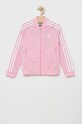 adidas Originals bluza dziecięca HD2042 aplikacja różowy HD2042