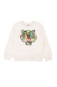 Kenzo Kids bluza bawełniana dziecięca wzorzyste biały K15520