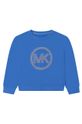 niebieski Michael Kors bluza bawełniana dziecięca R15108.114.150 Dziewczęcy