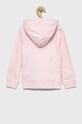 Detská mikina Calvin Klein Jeans IU0IU00266.PPYY ružová SS22