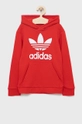 rdeča Otroška mikica adidas Originals Otroški