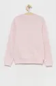 Детская хлопковая кофта Calvin Klein Jeans розовый