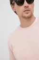 różowy Selected Homme bluza bawełniana