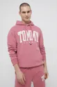 Mikina Tommy Jeans ružová