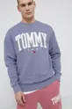 fioletowy Tommy Jeans Bluza DM0DM12545.PPYY