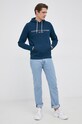 Mikina Tommy Hilfiger MW0MW11599.PPYY tyrkysová SS22