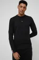 μαύρο Βαμβακερή μπλούζα Tommy Hilfiger