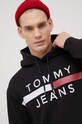 Mikina Tommy Jeans čierna DM0DM07410.PPYY