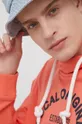 πορτοκαλί Βαμβακερή μπλούζα Tom Tailor
