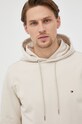 Mikina Tommy Hilfiger 1985 béžová MW0MW24352.PPYY