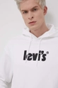 λευκό Βαμβακερή μπλούζα Levi's