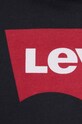 Bavlněná mikina Levi's černá 38424.0001