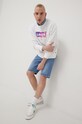 Mikina Levi's 39134.0033 biela SS22