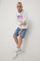 Mikina Levi's 39134.0033 biela SS22
