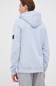 Oblečenie Bavlnená mikina Calvin Klein Jeans J30J314036.PPYY modrá