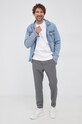 Calvin Klein Jeans Bluza J30J319700.PPYY J30J319700.PPYY biały AW22
