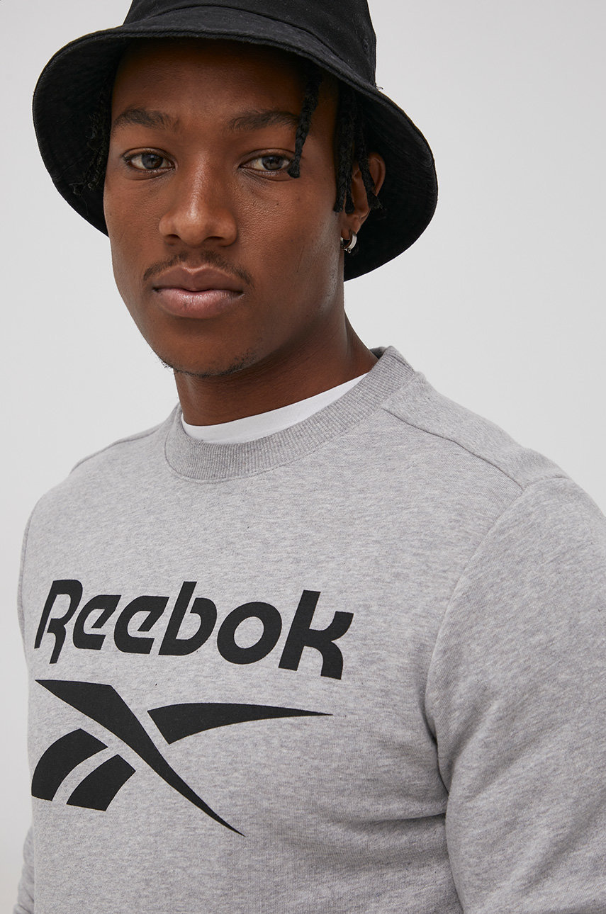 szary Reebok Bluza H54480