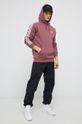 Mikina adidas Originals HE9478 fialovo-růžová