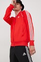 adidas Originals bluza HF2124 Adicolor Classics Primeblue SST Track Jacket HF2124 czerwony AW22