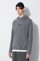 Woolrich bluza bawełniana szary CFWOSW0126MRUT2915