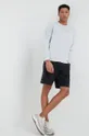 Tepláková mikina Calvin Klein Performance sivá