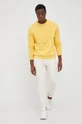 Μπλούζα Karl Lagerfeld κίτρινο