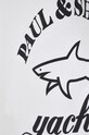Bavlněná mikina Paul&Shark 22411859 bílá