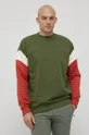 πράσινο Βαμβακερή μπλούζα Jack Wolfskin Ανδρικά