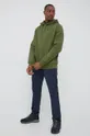 Jack Wolfskin bluza bawełniana zielony