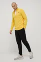 Αθλητική μπλούζα Jack Wolfskin Gecko κίτρινο