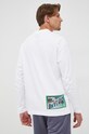 Oblečenie Bavlnené tričko s dlhým rukávom Drykorn 49172.522007.6000 biela