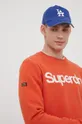 pomarańczowy Superdry bluza