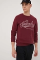 burgundské Mikina Superdry