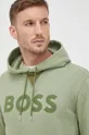 πράσινο Βαμβακερή μπλούζα BOSS Boss Casual