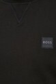 BOSS bluza bawełniana BOSS ORANGE 50468443 czarny