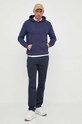 BOSS hanorac de bumbac CASUAL 50468445 bleumarin AA00