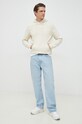 Хлопковая кофта BOSS BOSS CASUAL 50468445 бежевый AA00