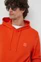 Bavlněná mikina BOSS CASUAL oranžová 50468445