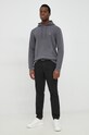 BOSS bluza bawełniana BOSS ORANGE 50468445 szary AA00