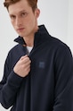Памучен суичър BOSS Casual тъмносин 50468926