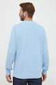 BOSS bluza bawełniana BOSS CASUAL 50472271 niebieski SS24