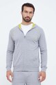 BOSS bluză lounge uni gri 50469581
