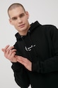 Mikina Karl Kani černá KKMQ12006