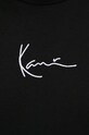 Хлопковый лонгслив Karl Kani KKMQ22002BLK чёрный