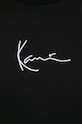 Karl Kani longsleeve bawełniany KKMQ22002BLK czarny